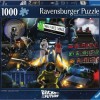 Back To The Future Puzzle 2D 1000 Κομμάτια