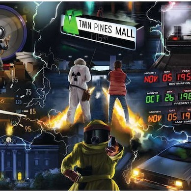 Back To The Future Puzzle 2D 1000 Κομμάτια