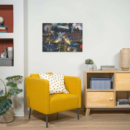 Back To The Future Puzzle 2D 1000 Κομμάτια