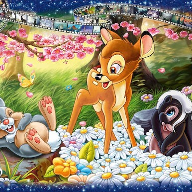Disney Bambi Puzzle 2D 1000pcs