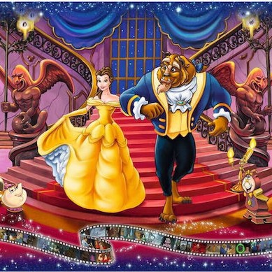 Disney Classics Beauty And The Beast Puzzle 2D 1000pcs