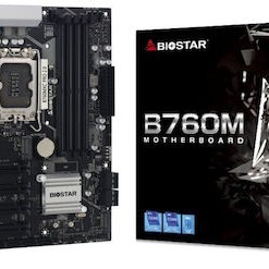 Biostar B760MXC PRO 2.0 v6.0 Wi-Fi Motherboard Micro ATX με Intel 1700 Socket