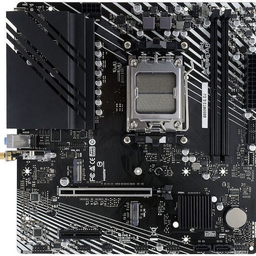 Biostar B850 Wi-Fi Motherboard Micro ATX με AMD AM5 Socket B850MT2-E DJ