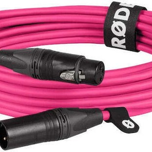 Rode Premium Cable XLR male - Ροζ 6m XLR6M-P
