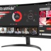 LG 34WR50QK-B Ultrawide VA HDR Curved Monitor 34