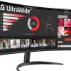 LG 34WR50QK-B Ultrawide VA HDR Curved Monitor 34