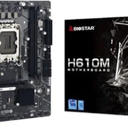 Biostar H610MH D5 Ver. 6.3 Motherboard Micro ATX με Intel 1700 Socket