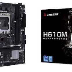 Biostar H610MHC 2.0 Motherboard ATX με Intel 1700 Socket