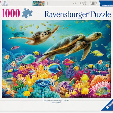 Blue Underwater World Puzzle 2D 1000pcs