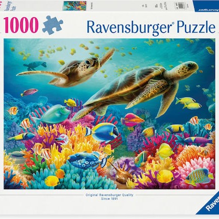 Blue Underwater World Puzzle 2D 1000pcs