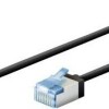 Goobay U/FTP (STP) Cat.6a Καλώδιο Δικτύου Ethernet 2m Μαύρο 1τμχ