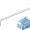 Goobay U/UTP Cat.6a Καλώδιο Δικτύου Ethernet 1m Λευκό 1τμχ