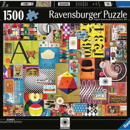 Ravensburger Puzzle Eames Collectors Edition House Cards 1500 Pieces