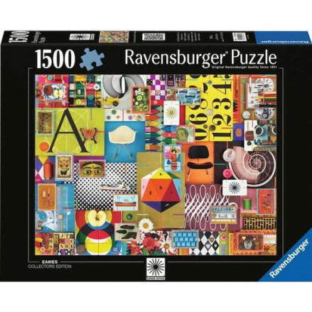 Ravensburger Puzzle Eames Collectors Edition House Cards 1500 Pieces