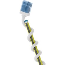 Goobay U/UTP Cat.6a Καλώδιο Δικτύου Ethernet 15m Λευκό 1τμχ