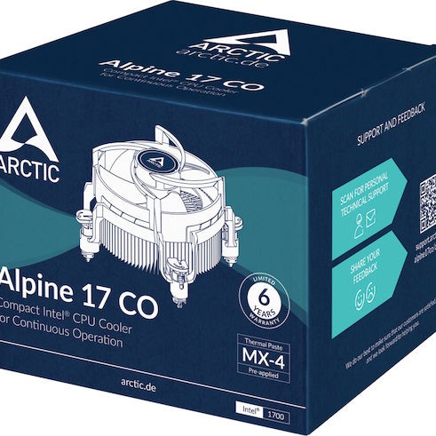 Arctic Alpine 17 CO Ψύκτρα Επεξεργαστή για Socket 1700