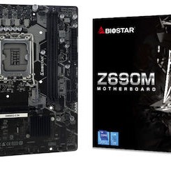 Biostar Z690MX2-E D4 Motherboard Micro ATX με Intel 1700 Socket