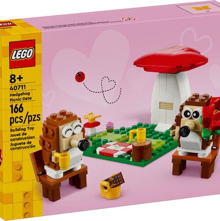Lego Τουβλάκια Hedgehog Picnic Date για 8+ Ετών