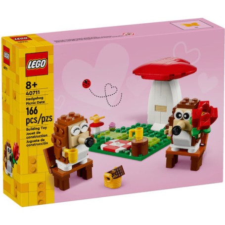 Lego Τουβλάκια Hedgehog Picnic Date για 8+ Ετών