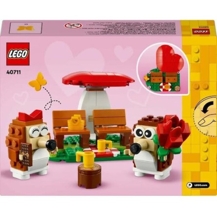 Lego Τουβλάκια Hedgehog Picnic Date για 8+ Ετών