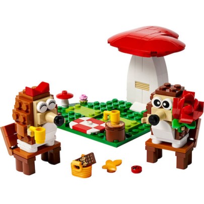 Lego Τουβλάκια Hedgehog Picnic Date για 8+ Ετών