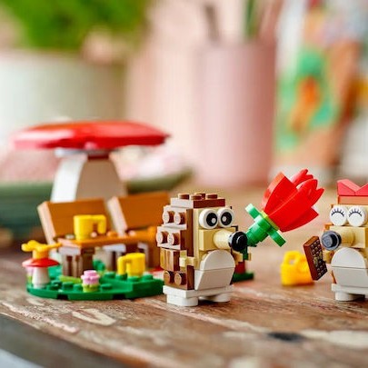 Lego Τουβλάκια Hedgehog Picnic Date για 8+ Ετών