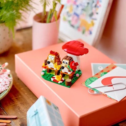 Lego Τουβλάκια Hedgehog Picnic Date για 8+ Ετών