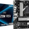 ASRock A520M Pro4 Motherboard Micro ATX με AMD AM4 Socket 90-MXBDU0-A0UAYZ