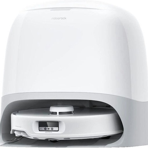 Roborock Qrevo Curv Σκούπα Ρομπότ για Σκούπισμα & Σφουγγάρισμα με Χαρτογράφηση και Wi-Fi Λευκή