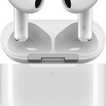 Apple AirPods 4 Earbud Bluetooth Handsfree Ακουστικά με Αντοχή στον Ιδρώτα και Θήκη Φόρτισης Λευκά
