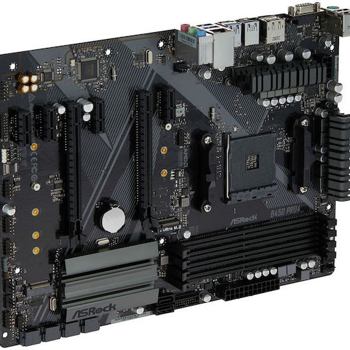 ASRock B450 Pro4 R2.0 Motherboard ATX με AMD AM4 Socket 90-MXBEE0-A0UAYZ