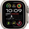 Apple Watch Ultra 2 2024 Titanium 49mm Αδιάβροχο με eSIM και Παλμογράφο (Natural με Natural Titanium Milanese Loop - Small)