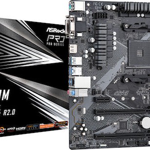 ASRock B450M-Pro4 rev. 2.0 Motherboard Micro ATX με AMD AM4 Socket
