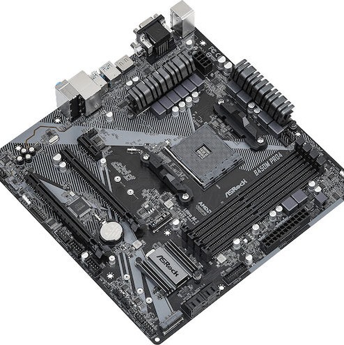 ASRock B450M-Pro4 rev. 2.0 Motherboard Micro ATX με AMD AM4 Socket
