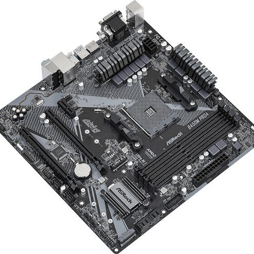 ASRock B450M-Pro4 rev. 2.0 Motherboard Micro ATX με AMD AM4 Socket