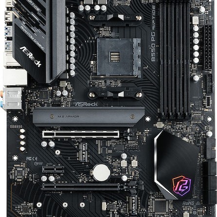 ASRock B550 Phantom Gaming Riptide Motherboard ATX με AMD AM4 Socket
