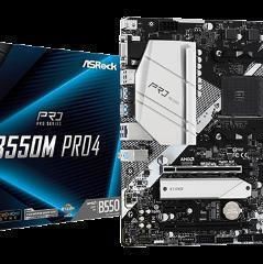 ASRock B550M Pro4 Motherboard Micro ATX με AMD AM4 Socket