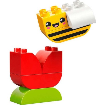 Lego Duplo My First Flower & Bee για 1+ Έτους 7τμχ