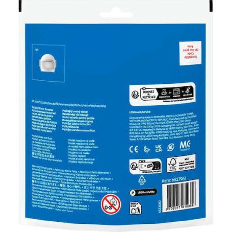 Lego City Police Water Scooter για 5+ Ετών 29τμχ