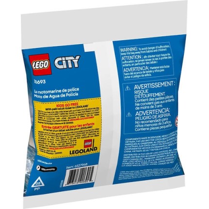 Lego City Police Water Scooter για 5+ Ετών 29τμχ