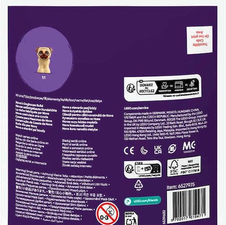 Lego Friends Nova's Doghouse Build για 5+ Ετών 50τμχ