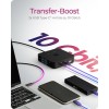 Icy Box USB-C Docking Station με HDMI 4K PD Ethernet και σύνδεση 3 Οθονών Μαύρο (IB-DK4090-C)