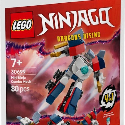 Lego Ninjago Mini Ninja Combo Mech για 7+ Ετών 80τμχ