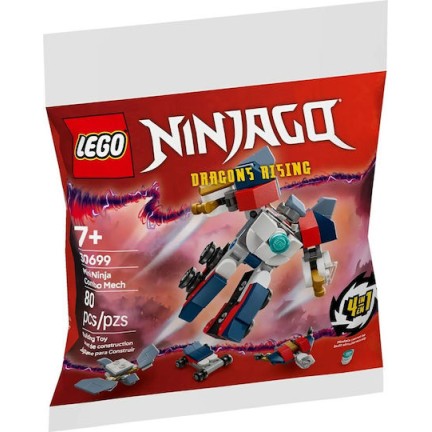 Lego Ninjago Mini Ninja Combo Mech για 7+ Ετών 80τμχ