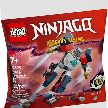 Lego Ninjago Mini Ninja Combo Mech για 7+ Ετών 80τμχ