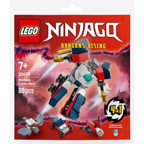 Lego Ninjago Mini Ninja Combo Mech για 7+ Ετών 80τμχ