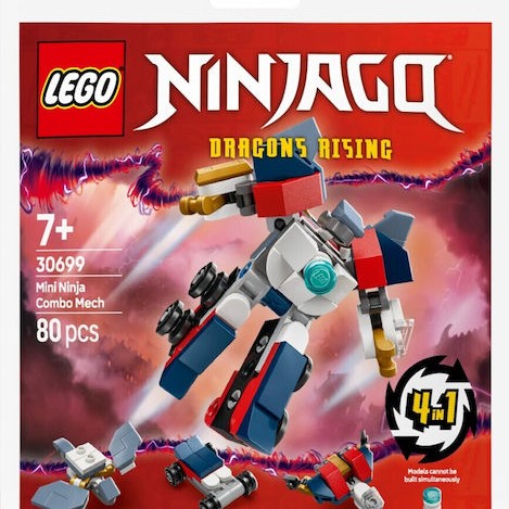 Lego Ninjago Mini Ninja Combo Mech για 7+ Ετών 80τμχ