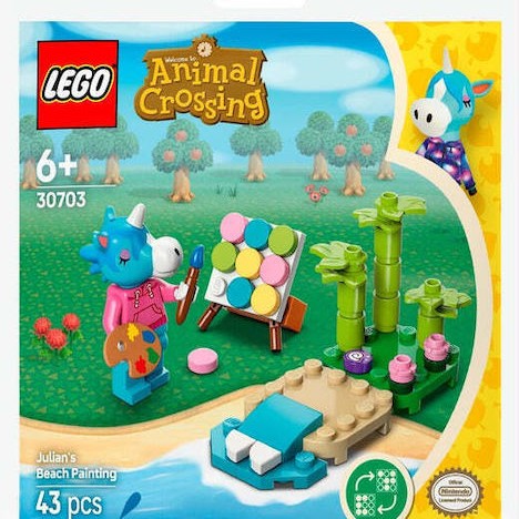 Lego Animal Crossing Julian's Beach Painting για 6+ Ετών 43τμχ