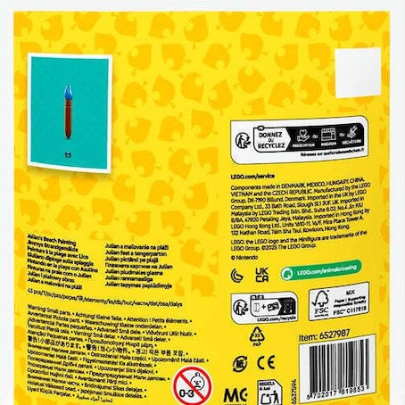 Lego Animal Crossing Julian's Beach Painting για 6+ Ετών 43τμχ