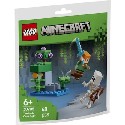 Lego Minecraft The Lush Cave Fight για 6+ Ετών 40τμχ
